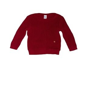 Carter's Kids Red Knit Sweater
